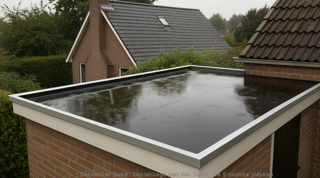 Daklekkage Plat Dak Soest