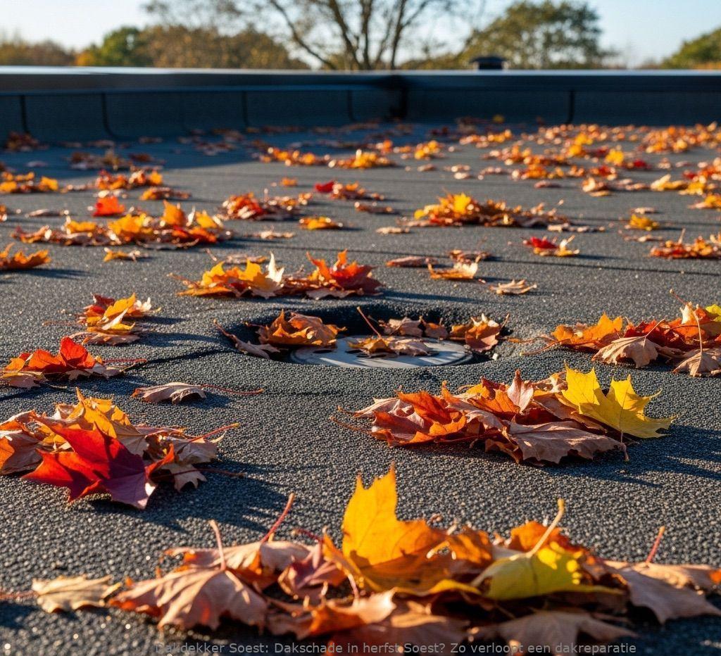 Dakschade In Herfst Soest